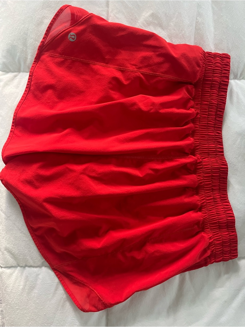 lululemon athletica Bright Red Skater Skirt